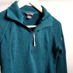 Eddie Bauer Deep Teal Cozy Fleece